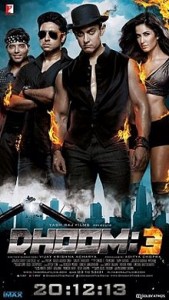 Dhoom 3 - International Indian movies distribution 1